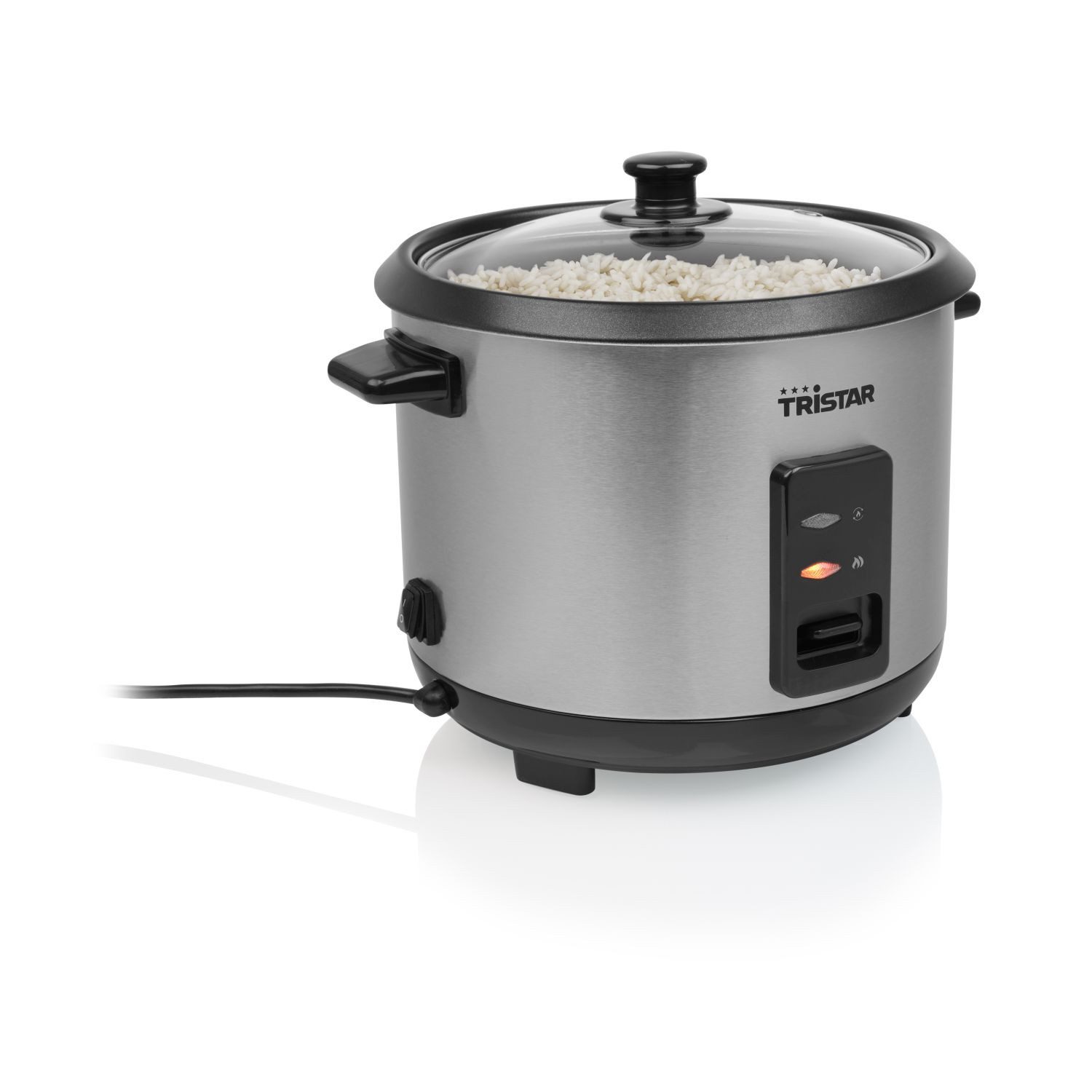 Reiskocher Tristar RK-6147 Reiskocher – 1,5 L Fassungsvermögen – Edelstahlgehäuse