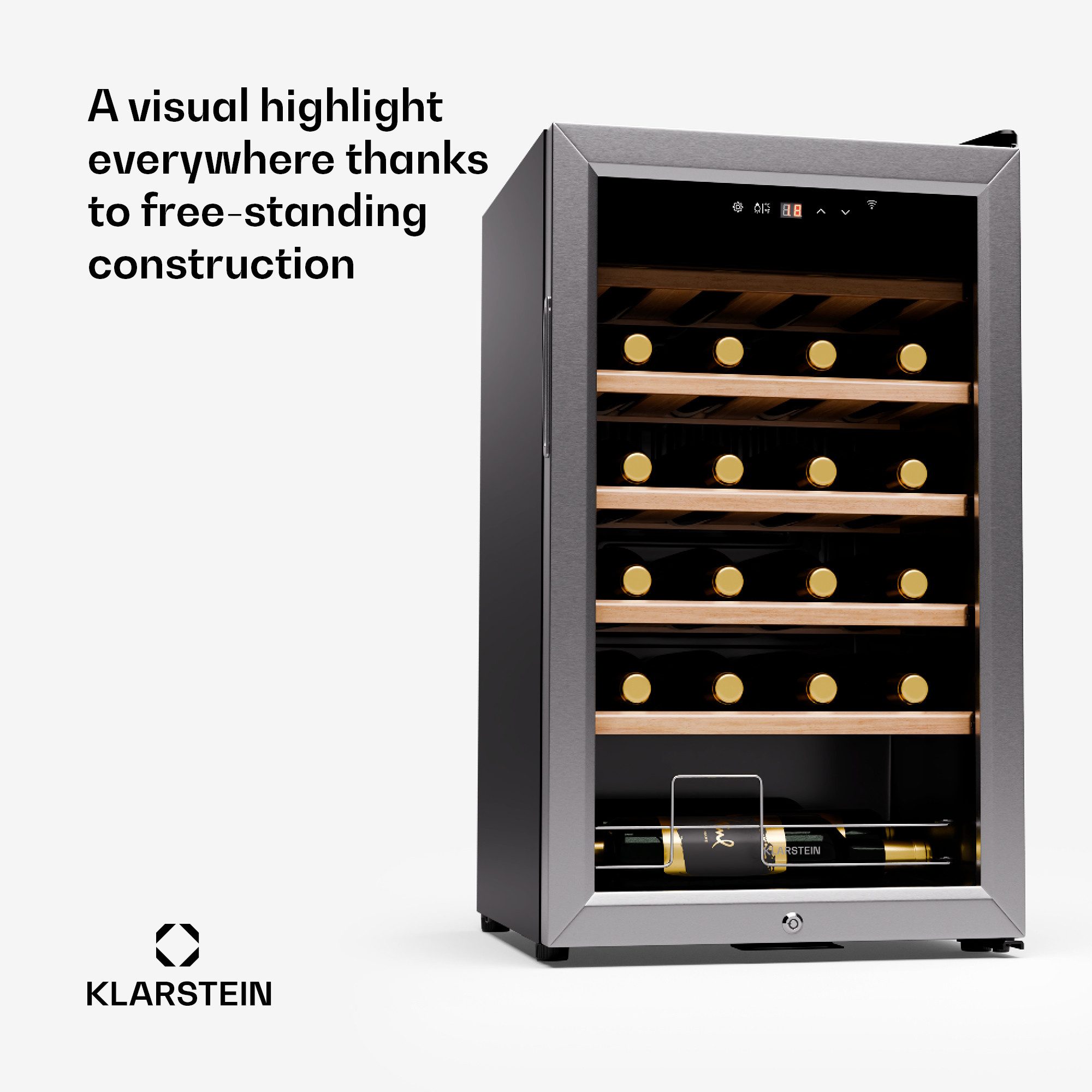 Weinkühlschrank Shiraz Premium Smart 24 SS