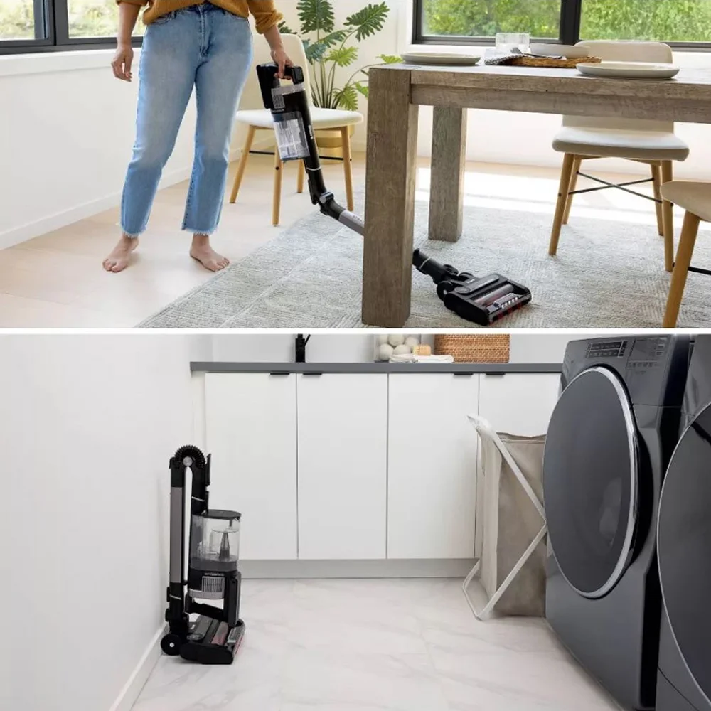 Restored Shark UZ865H Stratos Cordless Stick Vacuum with Clean Sense IQ Bundle with 3 YR CPS Enhanced Protection Pack (Refurbished)