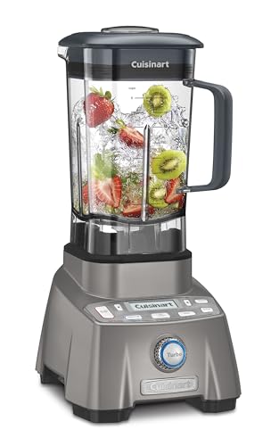 Cuisinart Blender for Shakes, Smoothies & More, 3.5 Peak Hurricane Pro Blender, Gunmetal, CBT 2000: Home & Kitchen