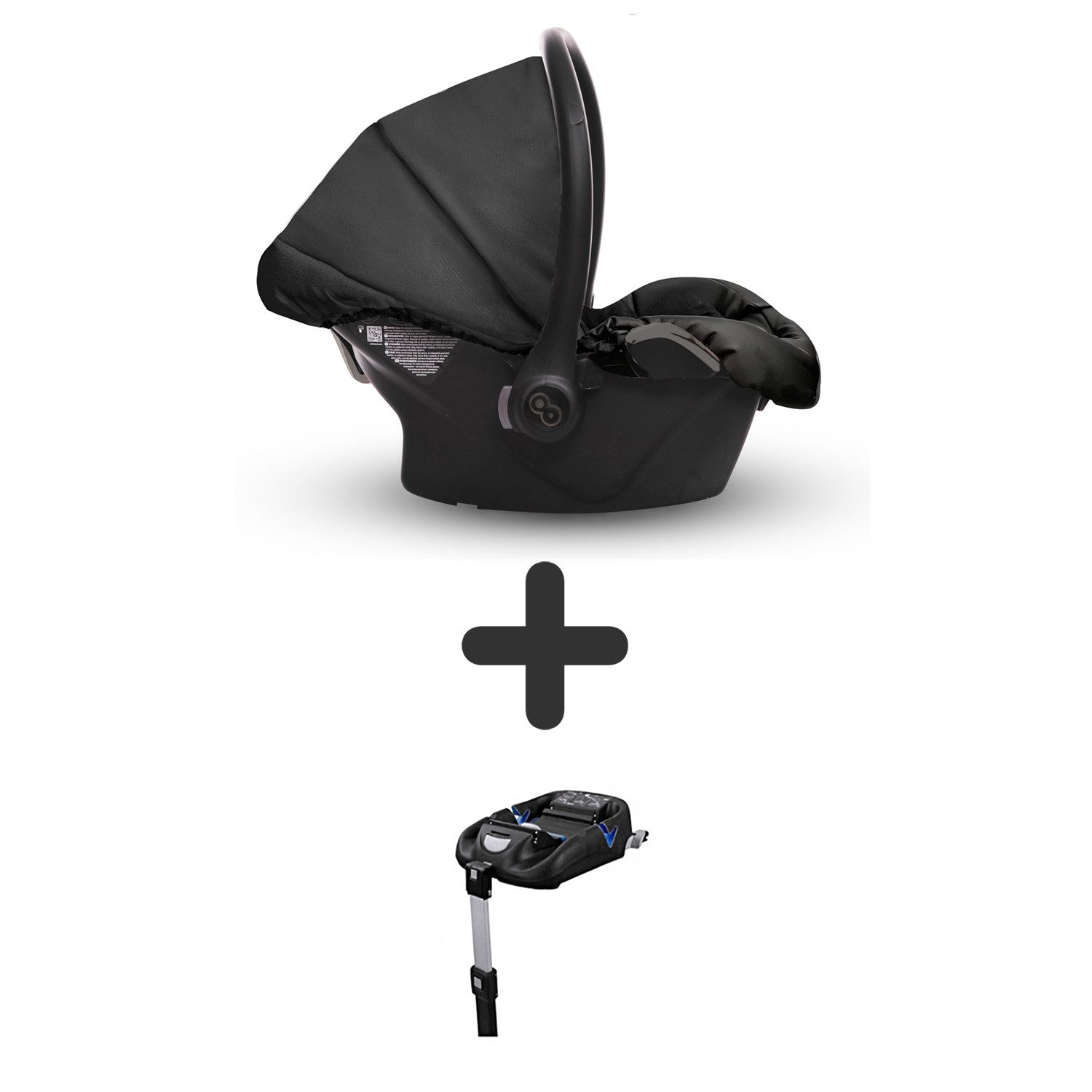 Kombi-Kinderwagen 4 in 1 Musse Royal, Baby Buggy Babywanne Autositz Isofix Basis