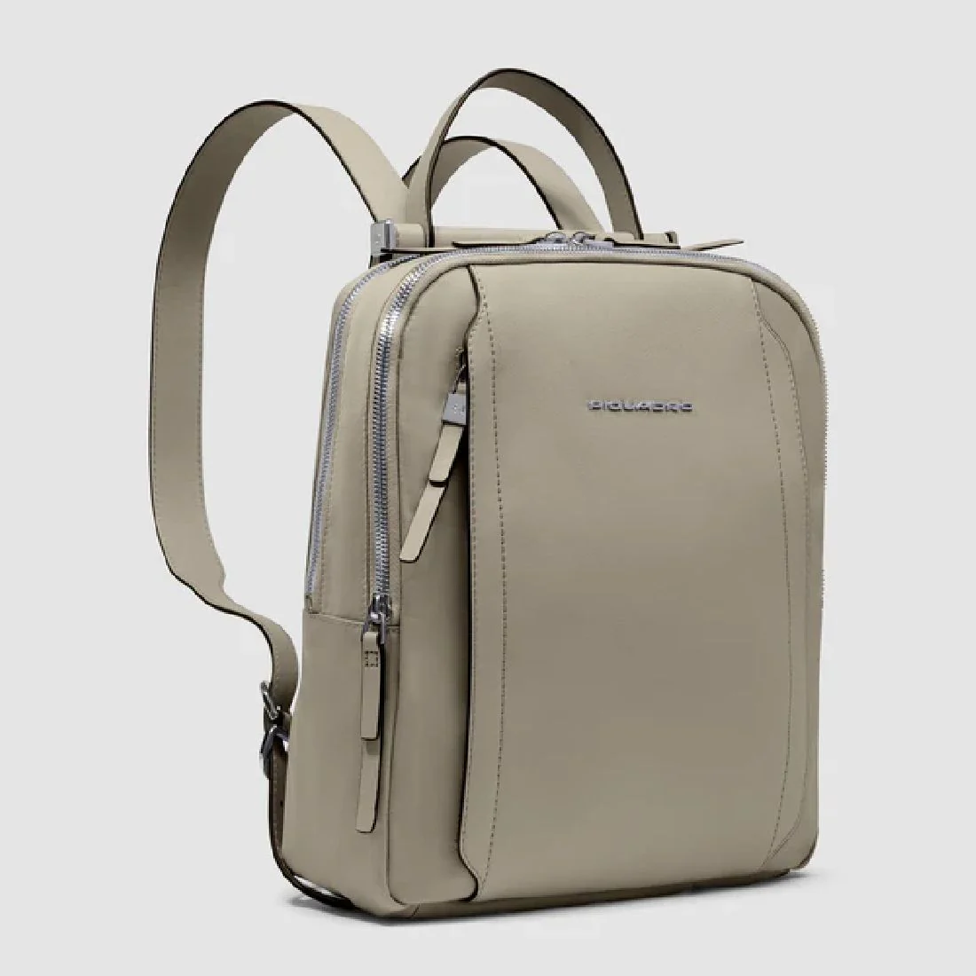 Zaino Piquadro porta tablet 12,9'' doppio scomparto beige CA5566W92T-BE