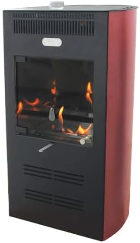 Tecno Air System Stufa a Bioetanolo Elegance Ventilata 3000W Bordeaux