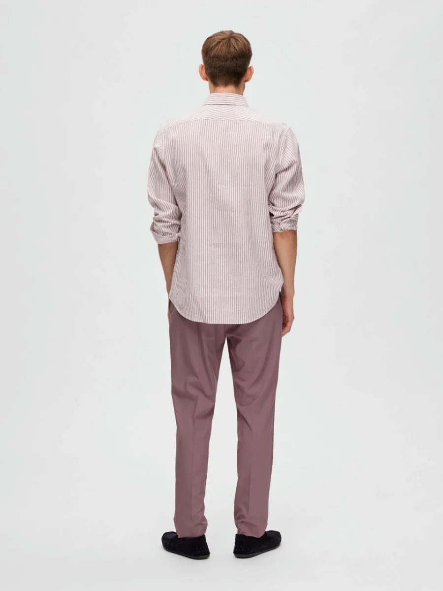 Selected Homme | Regpure Linen Shirt | Mauve