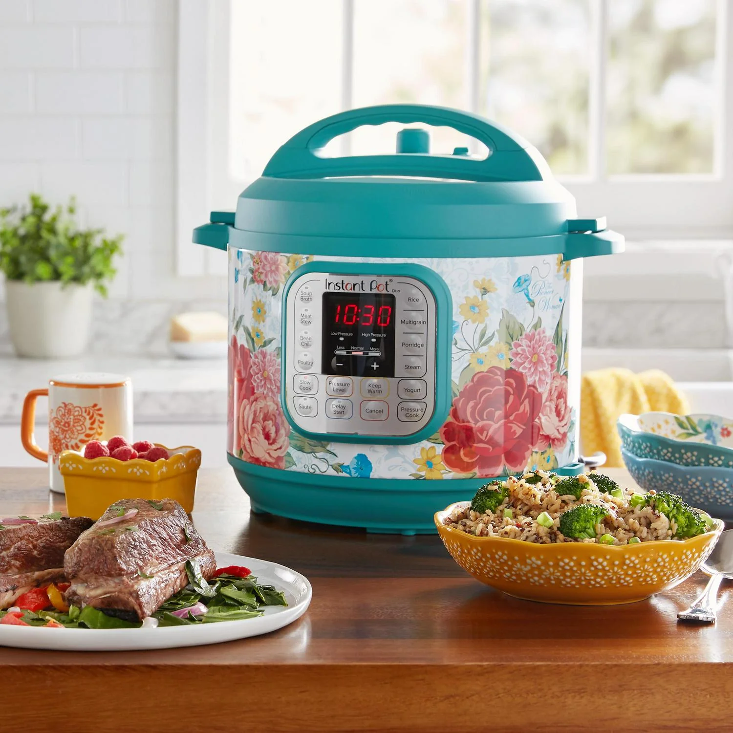 The Pioneer Woman Sweet Rose 6-Quart Instant Pot Duo