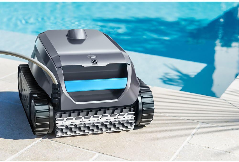 Zodiac Sweepy SWY 3500, pulitore Automatico, Fino a 8x4m, pulisce Pavimento, pareti e Linea di galleggiamento. Include Cavo da 14m, unità di Controllo e filtraggio fine.