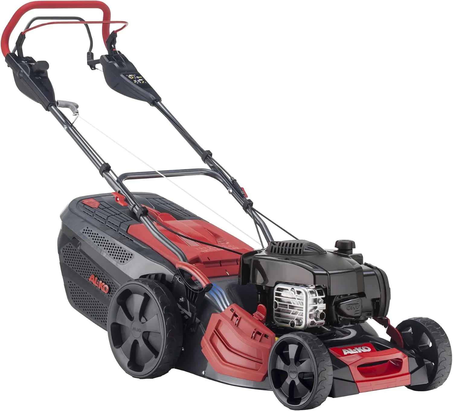 AL-KO Benzin-Rasenmäher Premium 524 VS-B, 4INONE Function, 51 cm Schnittbreite, 2.3 kW Motorleistung, für Rasenflächen bis 1800 m²