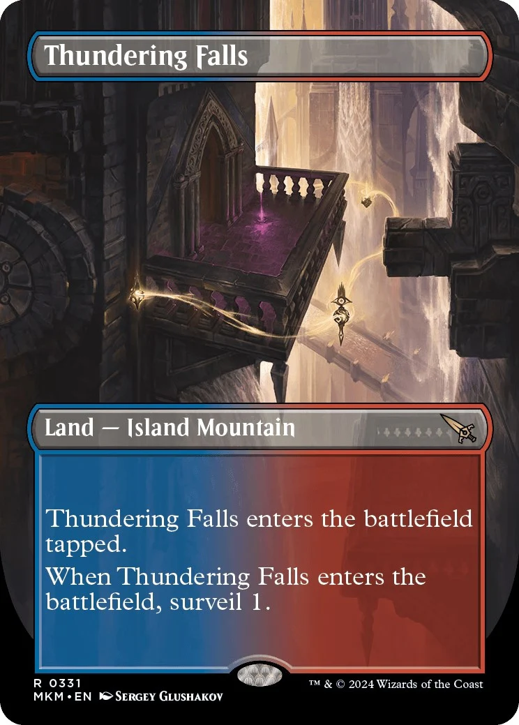 Thundering Falls (Borderless) (331) (MKM)