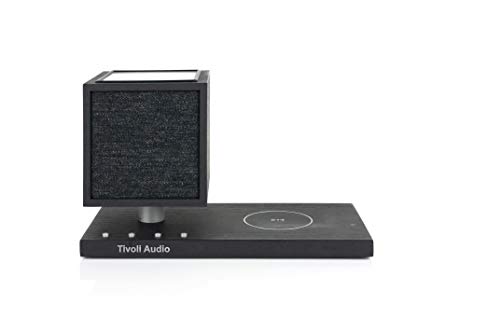 Tivoli Audio Revive Altoparlante Bluetooth con cuscinetto di ricarica wireless e lampada (Cenere nero / Nero) : Elettronica