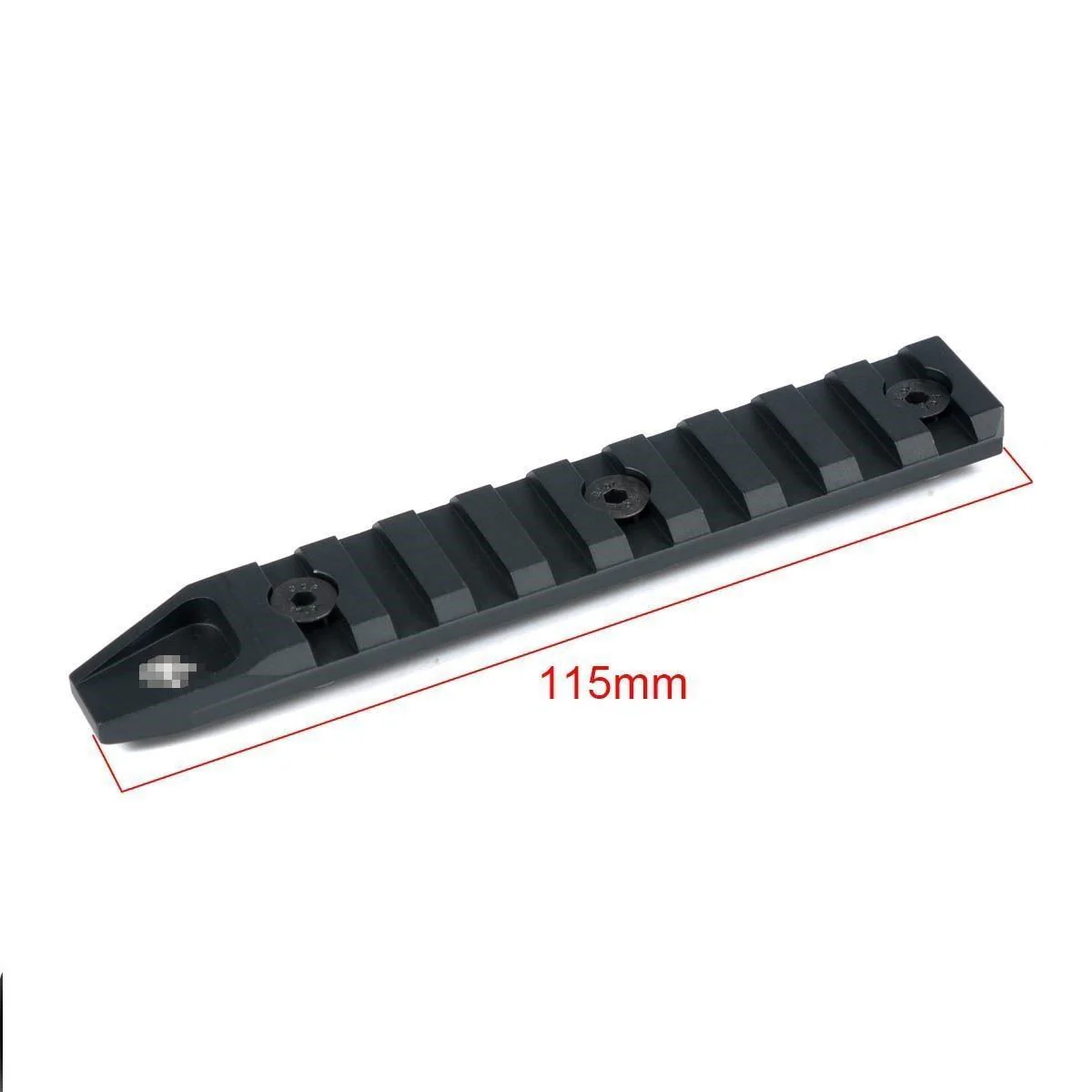 Keymod ( 9 Slot ) Picatinny Weaver Rail Section Aluminum