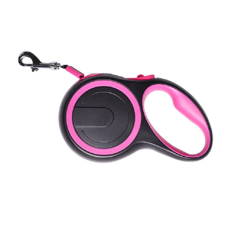 Retractable Dog Walking Leash with Anti-Slip Handle & Brake System