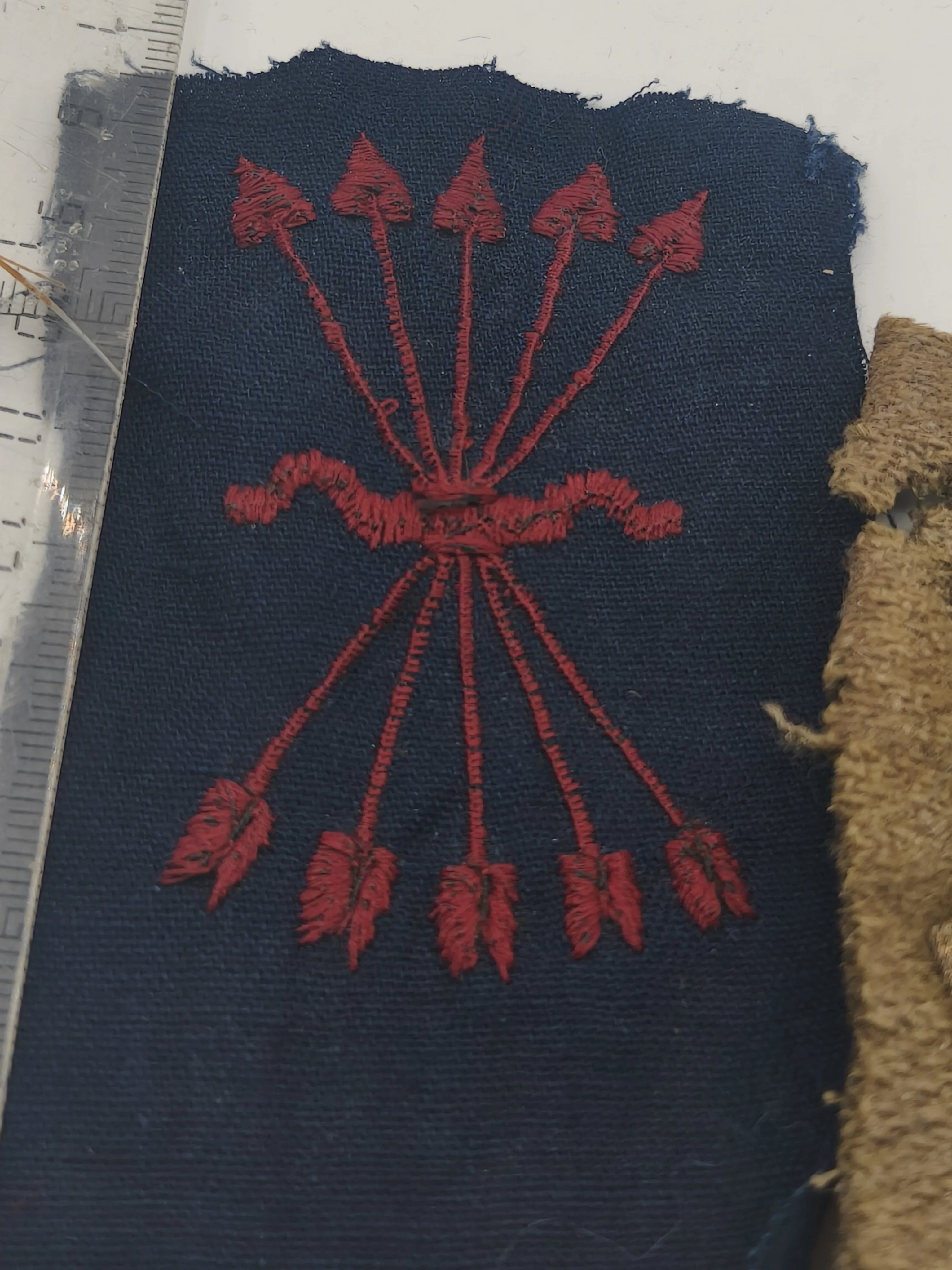 Spanish Civil War Patches. Phalanx and Legion.