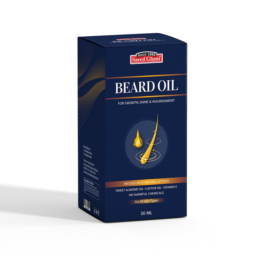 Saeed Ghani Beard Oil �?For Growth, Shine & Nourishment