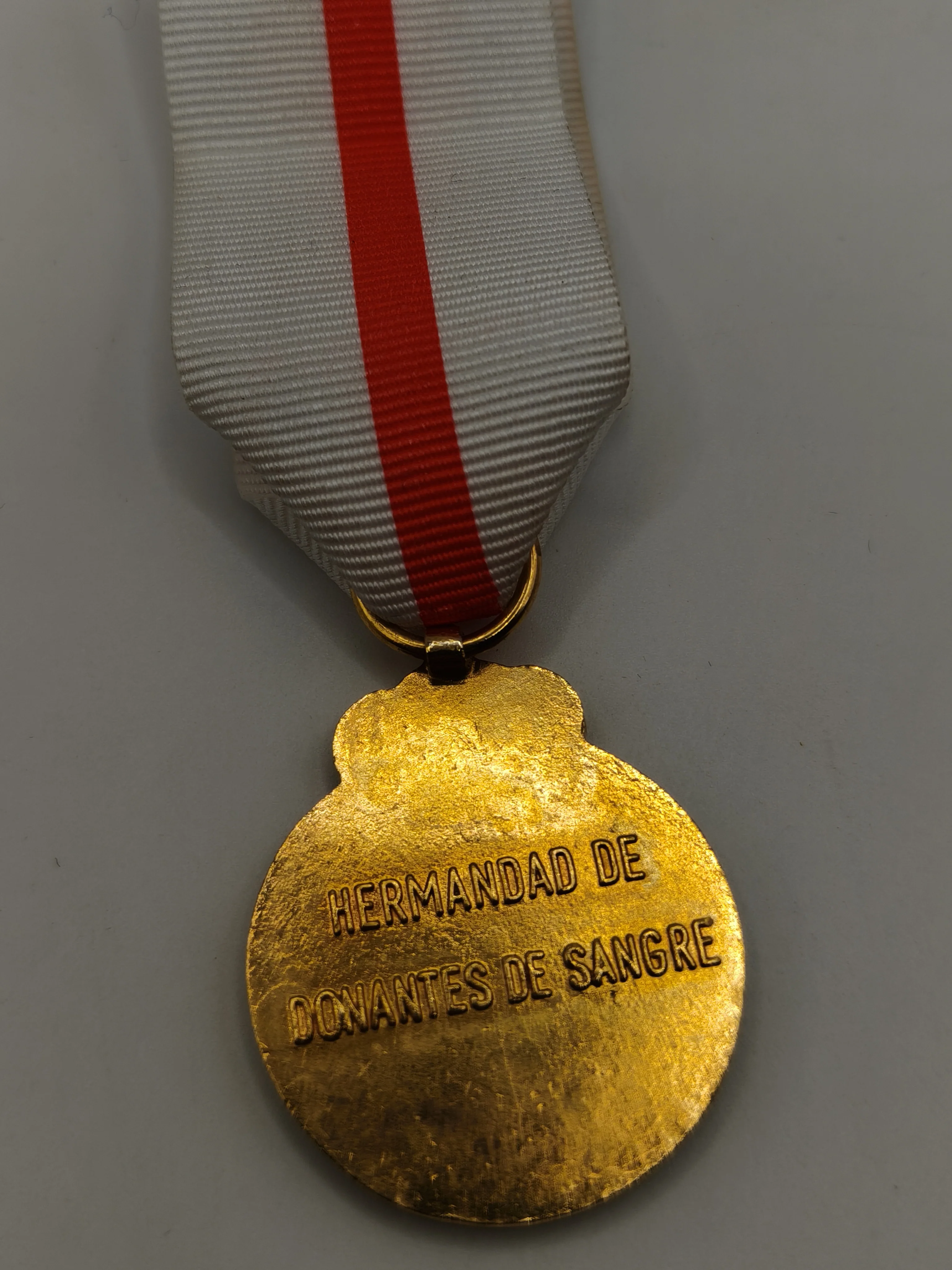 Medalla de la hermandad de donantes de sangre. Cruz Roja Espa?ola