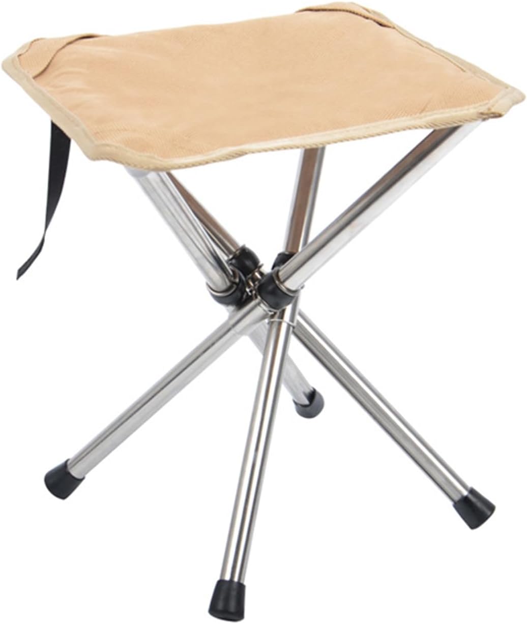 Sedile Piccolo Pieghevole, Mini Sedia Pieghevole per Esterni, Sgabello Pieghevole da Campeggio, Pieghevole Camping Sgabello, per la Pesca, Il Campeggio, i Viaggi, Attività All'Aperto (Grande)