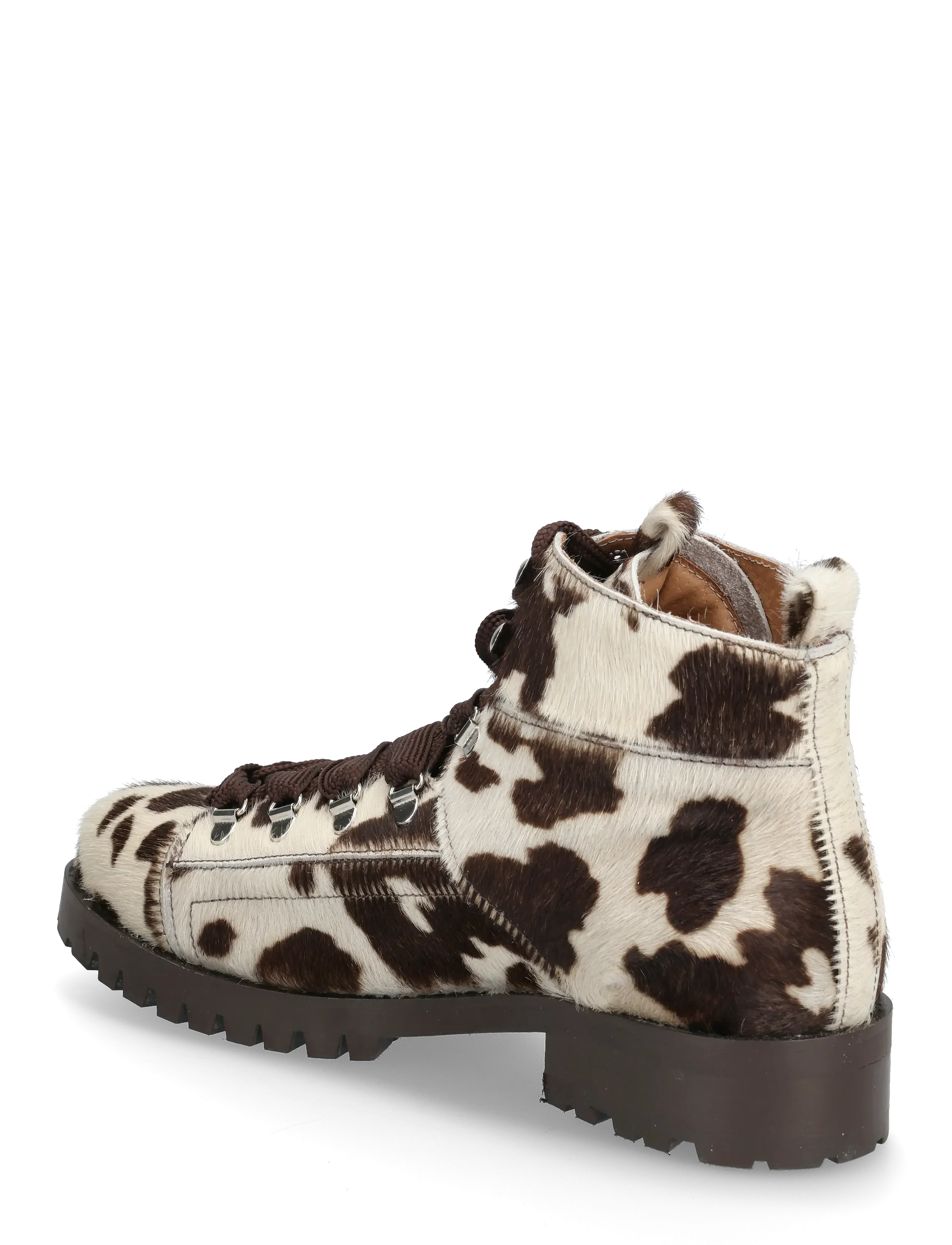 Alice Pony Laced Ankle Boots �C Leather Lace-Up Boots | Made in Portugal
