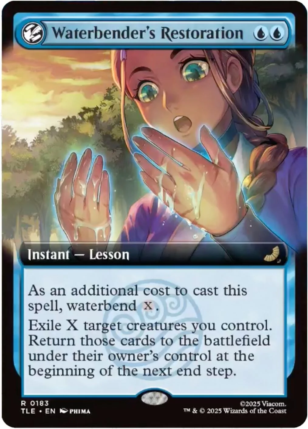 Waterbender's Restoration (Extended Art) (183) (Avatar: The Last Airbender: Eternal-Legal)