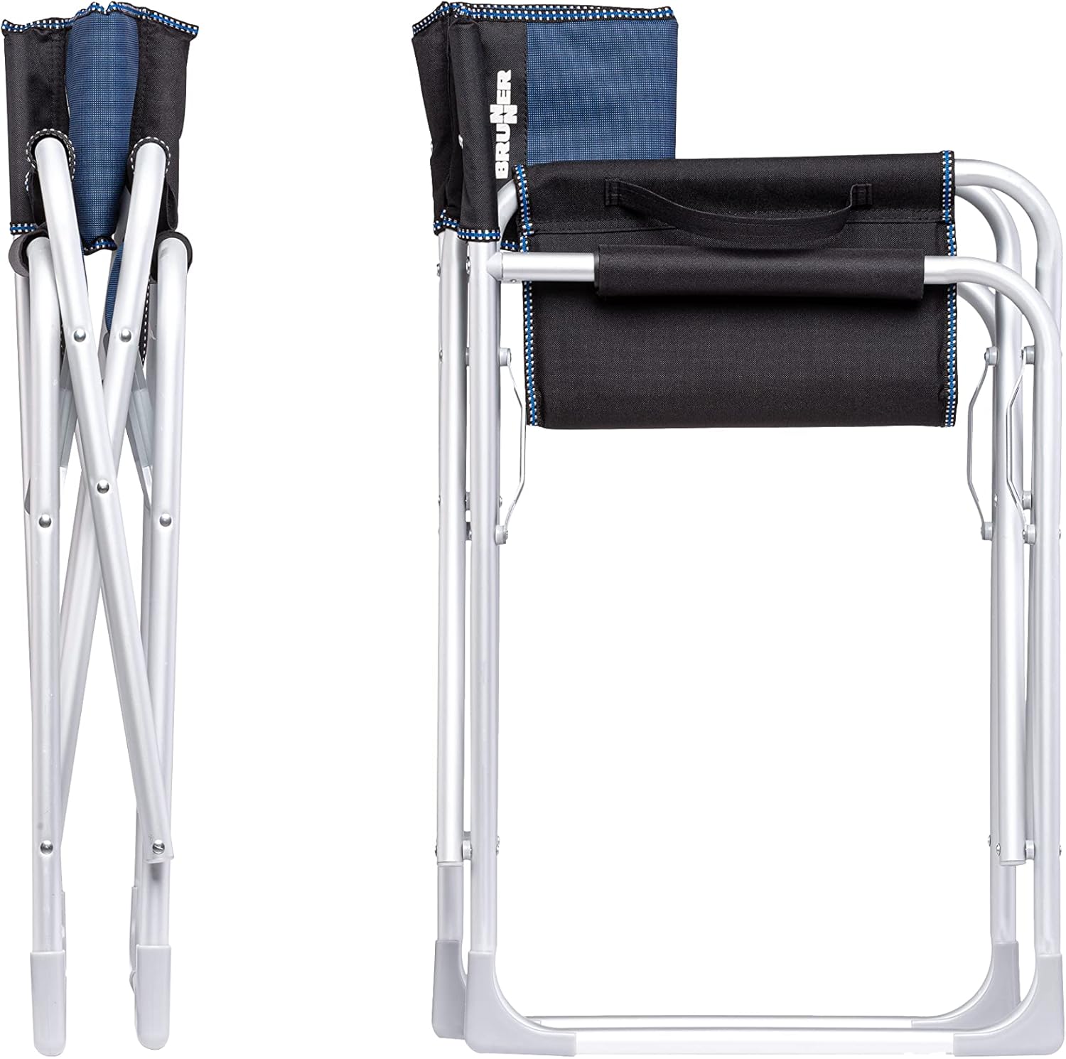 BRUNNER 0404184N.C20 Sedia Regista Captain, Grigio/Nero