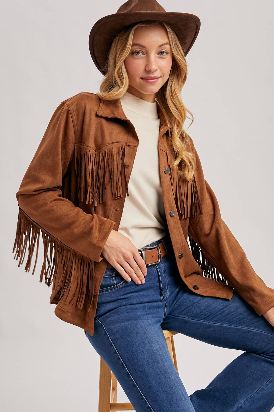 WESTERN FRINGE JACKET