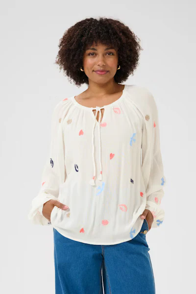 Cream CRRonja Blouse