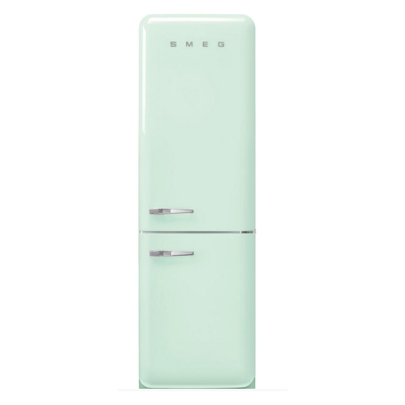 Smeg FAB32RPG5 - Frigorifero combinato con cerniere a destra libera installazione verde pastello 60 cm Stile anni 50