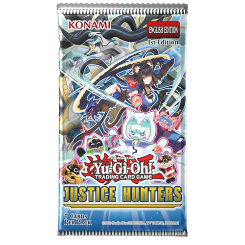 Yu-Gi-Oh! Justice Hunters Booster Pack