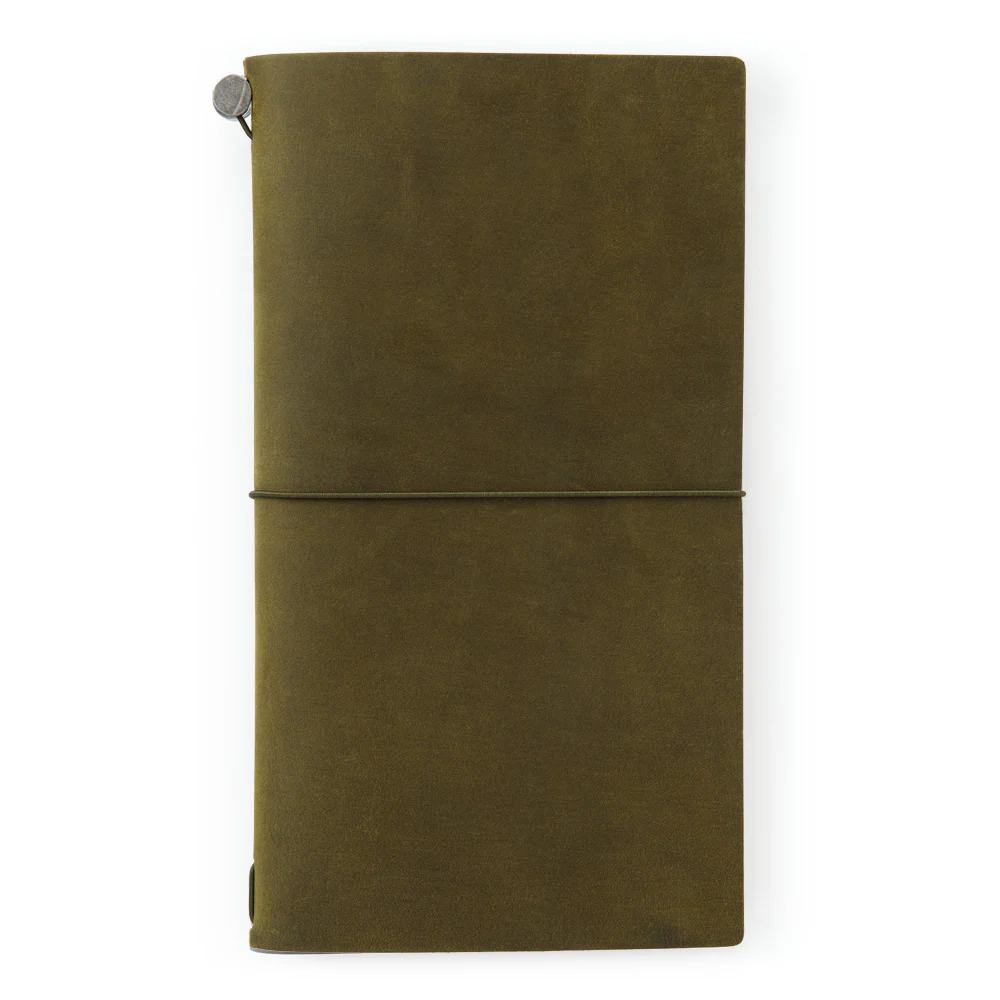 Traveler's Company - Traveler's Notebook - Regular Size - Olive