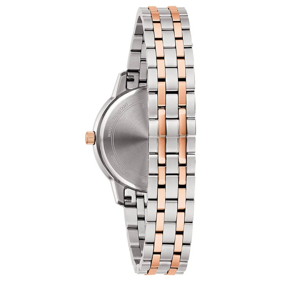 Orologio Bulova 98P213 donna Sutton bicolore con diamanti