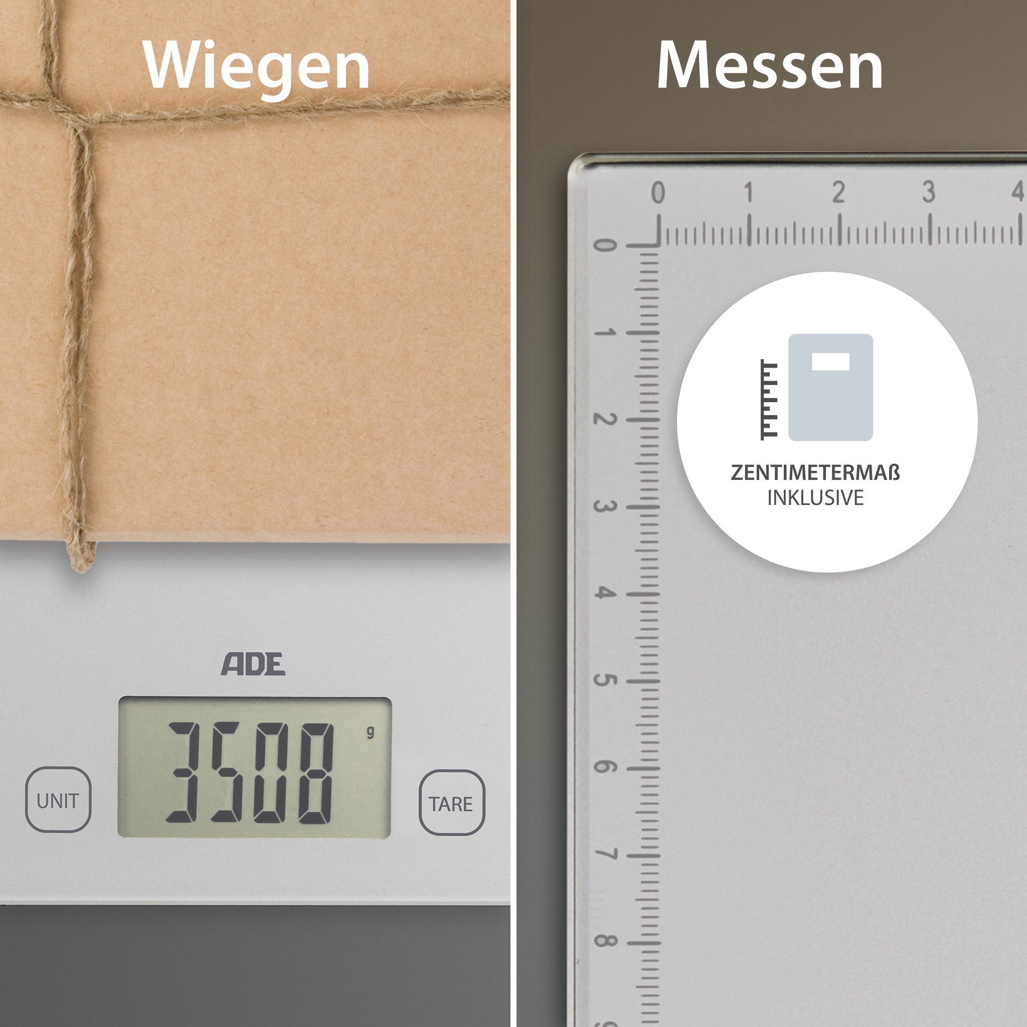 Küchenwaage XXL Brief- und Paketwaage