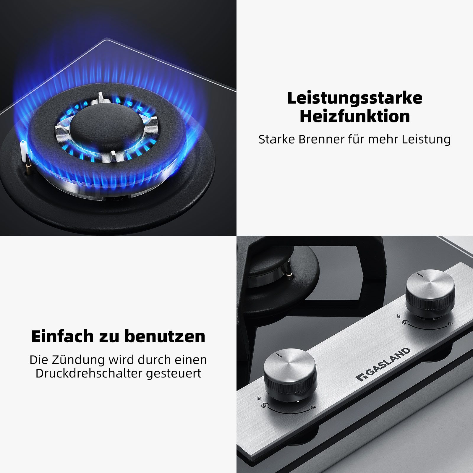 Gas-Kochfeld GH30BF