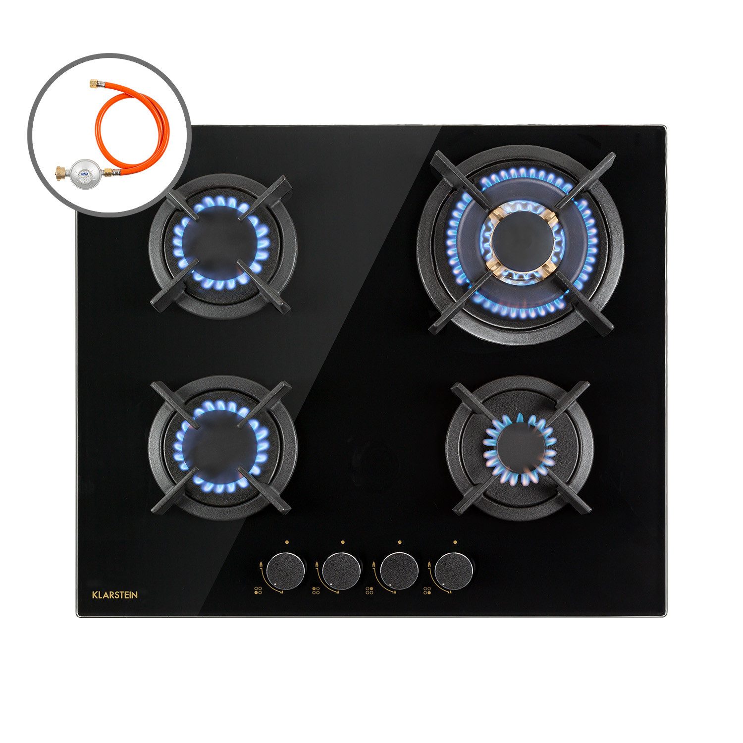 Gas-Kochfeld Goldflame 4