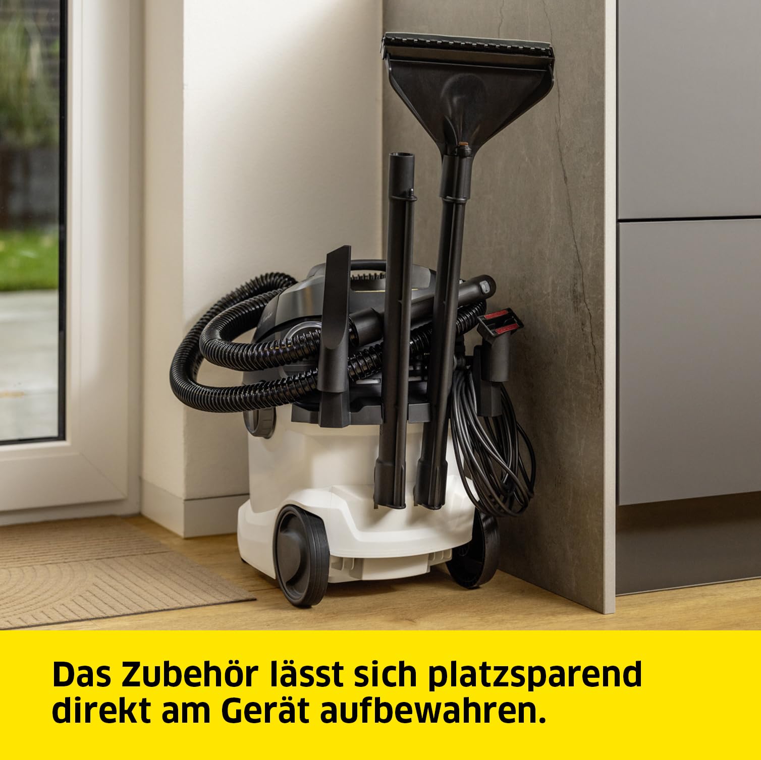 Waschsauger SE 6 Signature Line mit 2-in-1-Sprühsaugschlauch, 3-in-1 für Sofa, Teppich und Auto