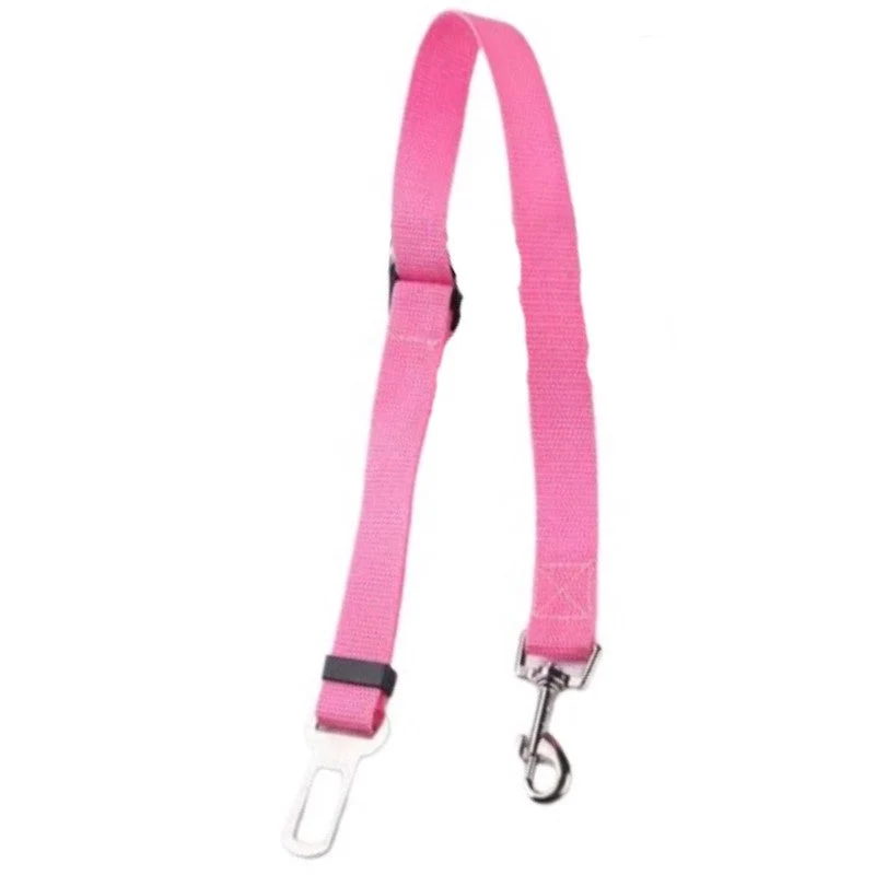 Adjustable Dog & Cat Car Safety Belt with 360�� Rotating Clip