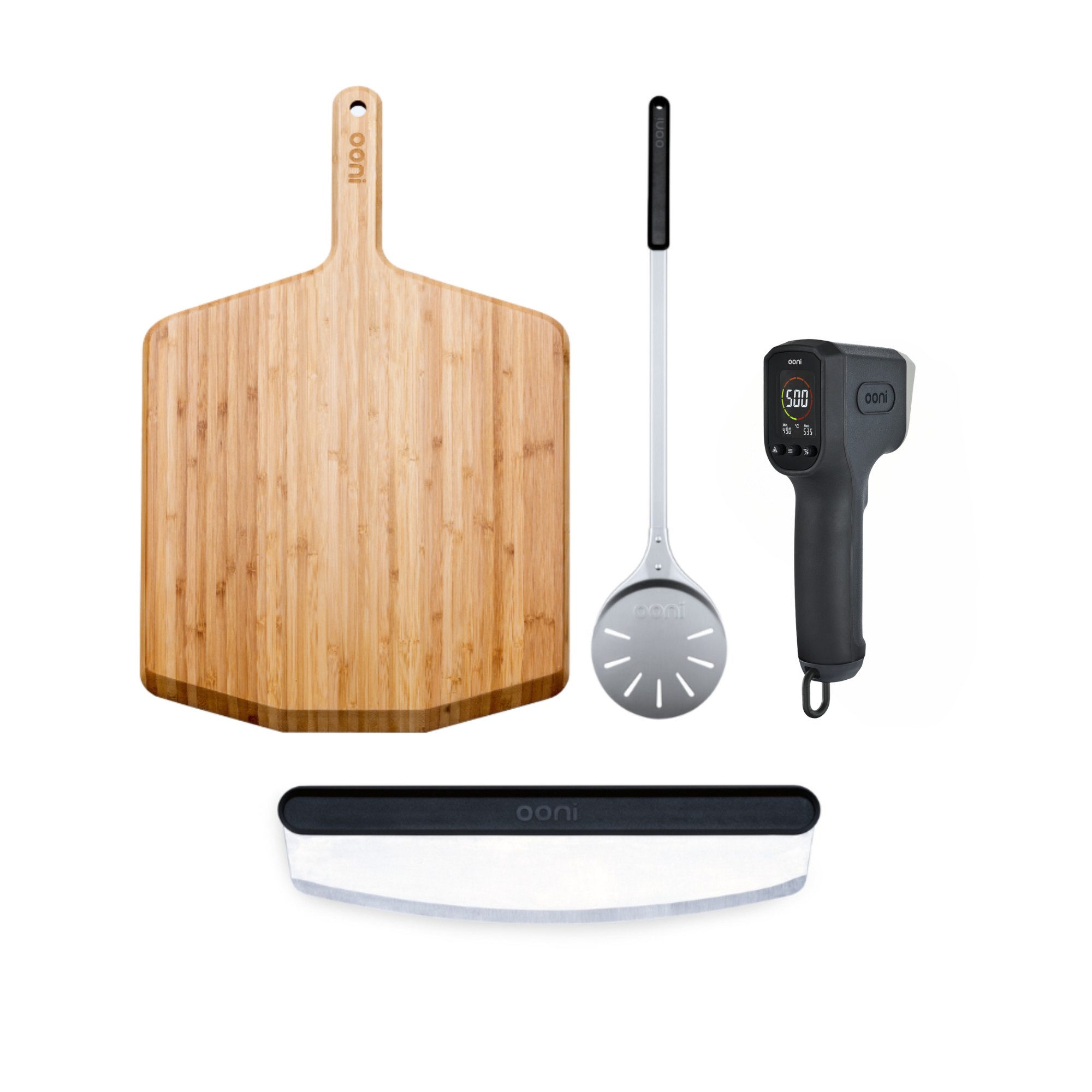 Pizzaofen Ooni Premium Zubehör Paket mit 16