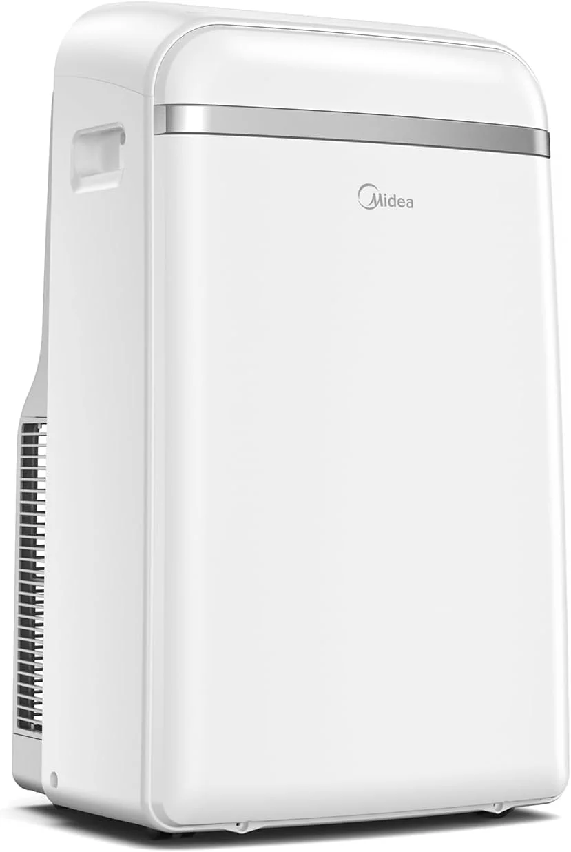 Midea Mobiele Airconditioner MPD-12CRN7, 12000 BTU 3,5kW, Koelen&Ventileren&Ontvochtigen, Ruimtegrootte tot 117m3(43�O), Mobiele Airco met Afvoerslang