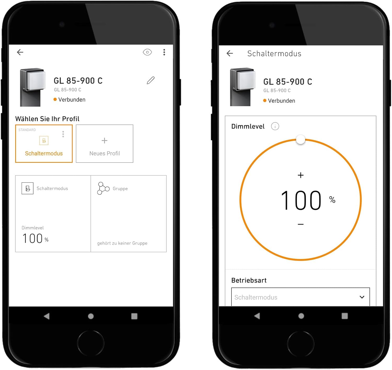 Steinel LED Wegeleuchte GL 85-900 C Connect, 90 cm Höhe, warmweiß, smarte Gartenleuchte dimmbar, vernetzbar per App, Anthrazit