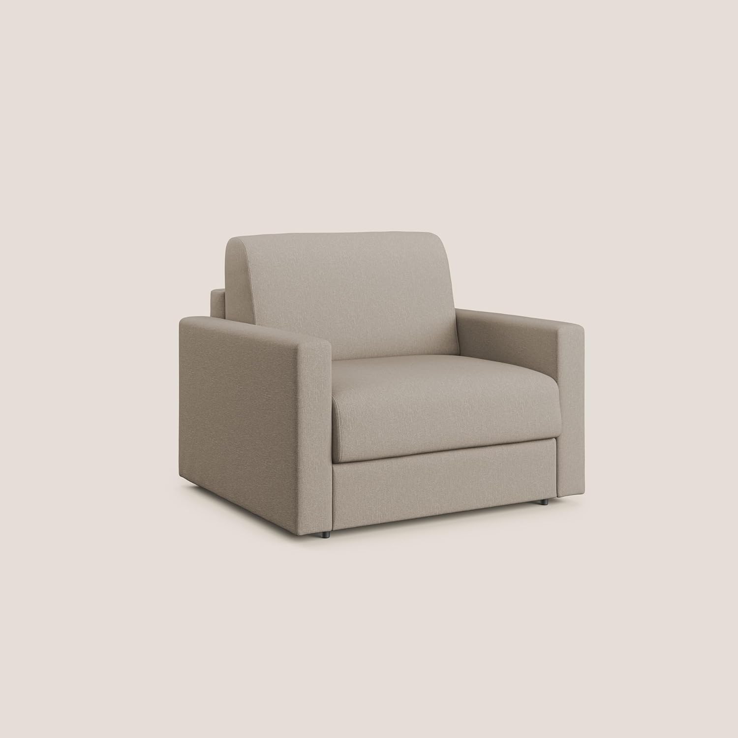 Divani.Store Chris Poltrona Letto sfoderabile con materasso