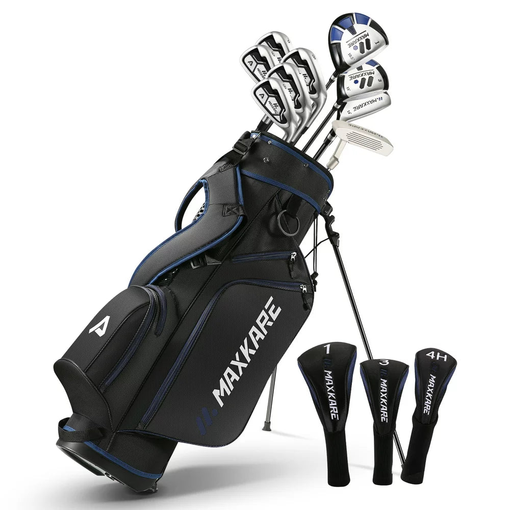 Set completo di mazze da golf MaxKare da uomo, 13 pezzi