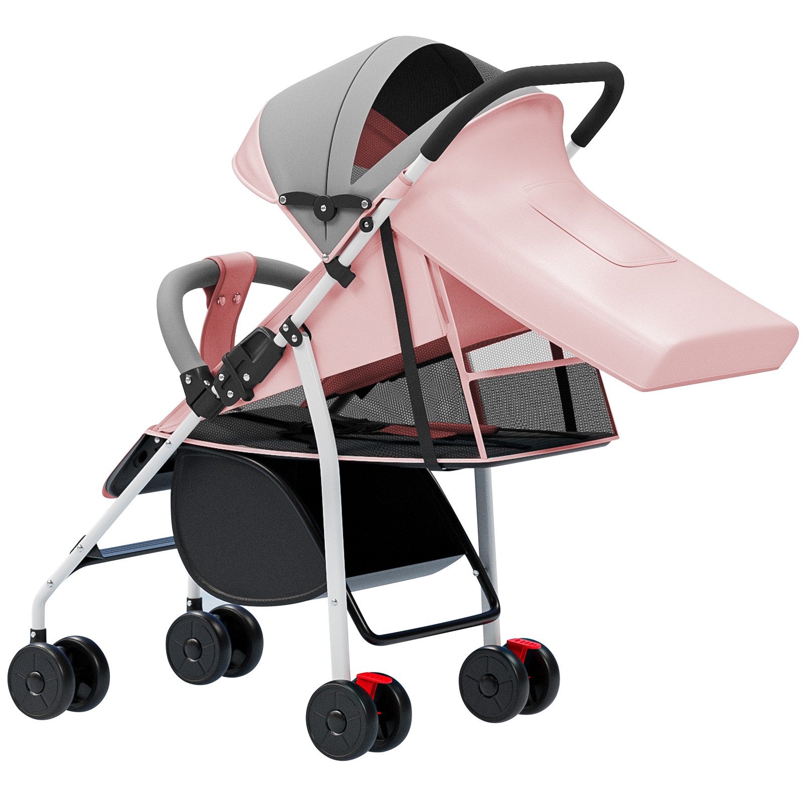 Kinder-Buggy Buggy Kinderwagen Kinderbuggy, Federleichter Reisebuggy 4,9 kg