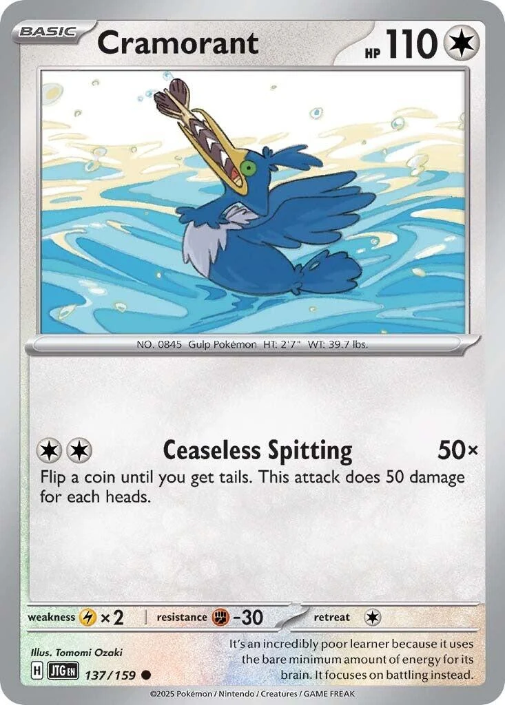 Cramorant (137/159) (JTG)
