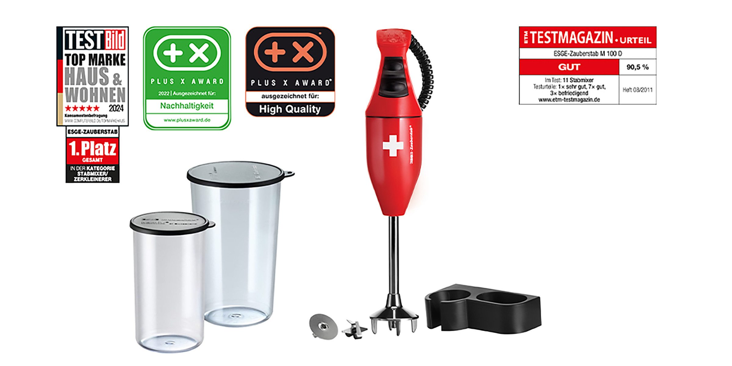 Stabmixer ESGE-Zauberstab E120 Select Premium-Set 902125