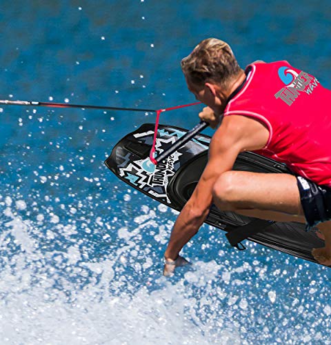 SereneLife Tavola da Surf Kneeboard con Gancio e Cinghia per Bambini e Adulti, Sport Acquatici e Ideale per Attività in Barca, Waterboarding, Boogie Boarding in Ginocchio e Knee Surf : Amazon.it: Sport e tempo libero