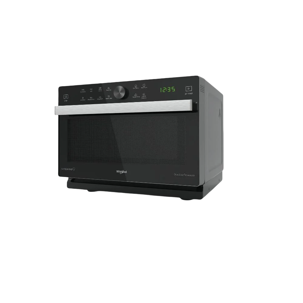 Forno A Microonde Frontale Whirlpool SUPREME CHEF Mwp 337 Sb 33 Litri 900 W (A37,3xL49xP49,5) Nero e Argento