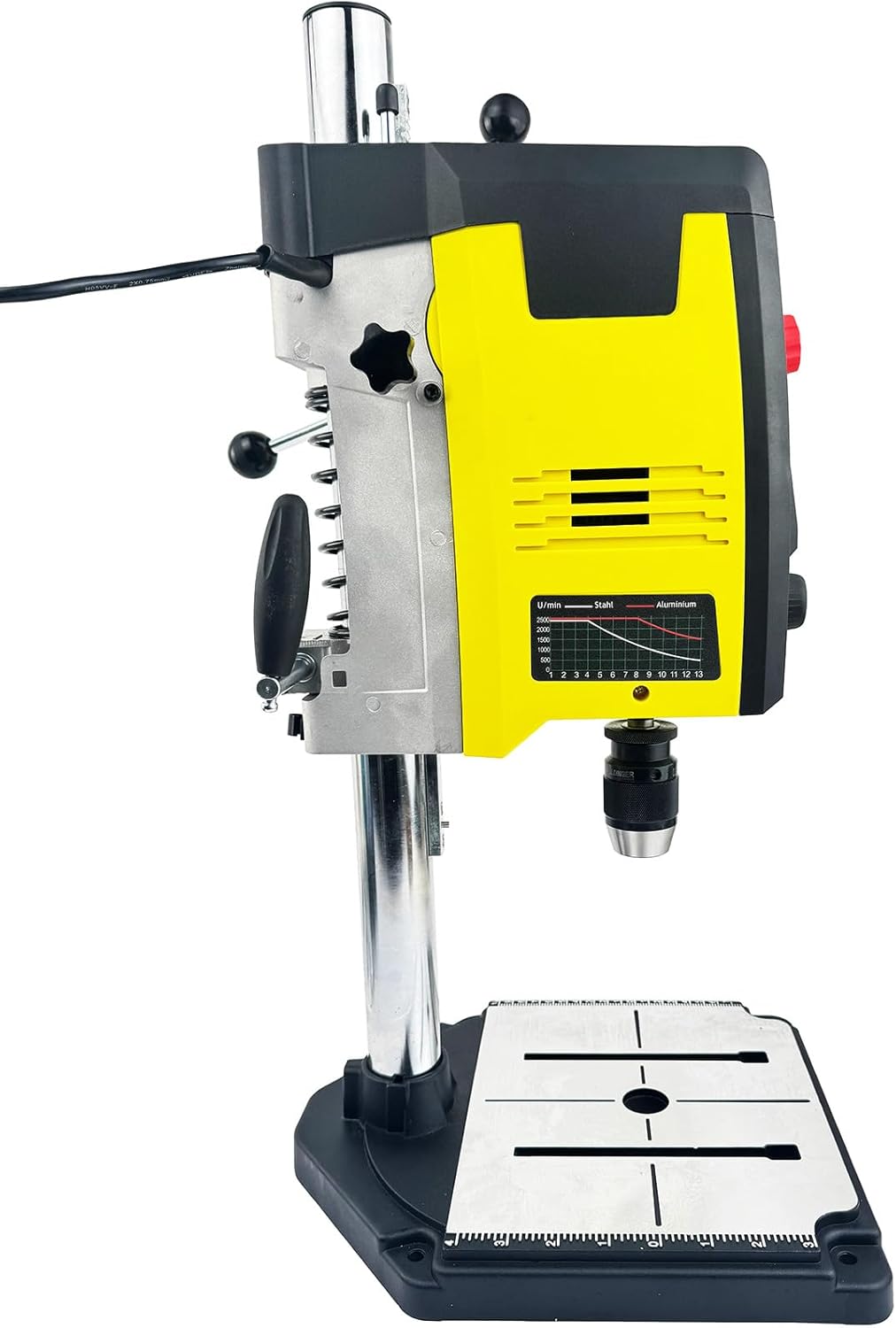 WELDINGER Tischbohrmaschine TB-2500 electronic 200-2500 U/min 800 W
