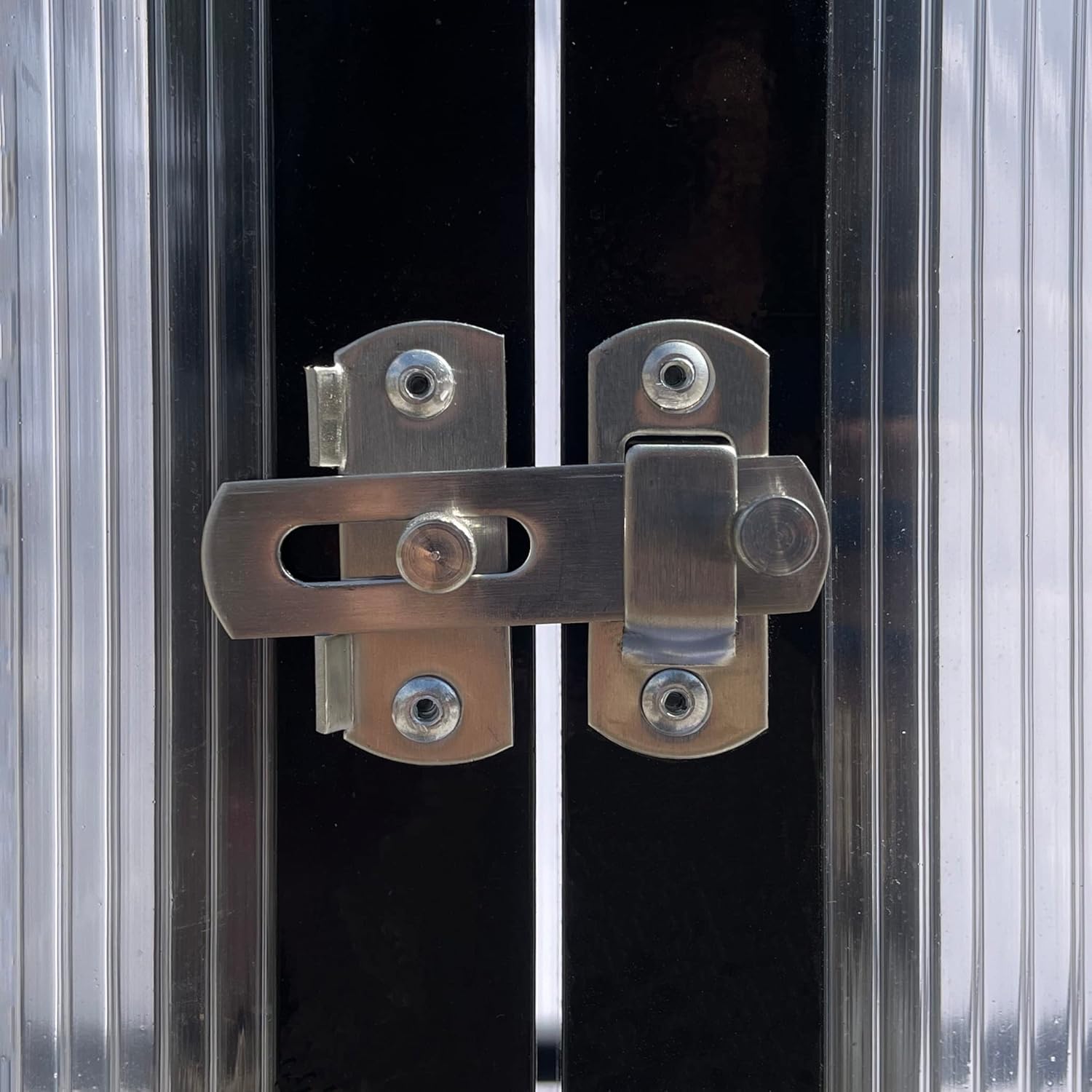Tomatenhaus Anlehngewächshaus Aufzuchtschrank Treibhaus Frühbeet Pflanzenhaus Aluminium Beistell-Gewächshaus klein mit Rückwand 180x55X190 cm(Schwarz)