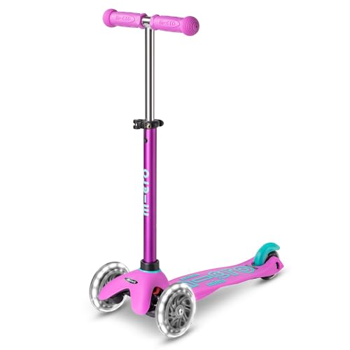 Micro Micro Deluxe   Monopattino per bambini con manubrio regolabile, ruote luminose, per ragazzi e ragazze : Amazon.it: Giochi e giocattoli
