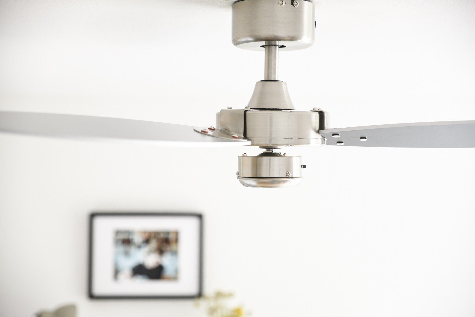 Deckenventilator Deckenventilator Jet Nickel 105 cm mit Zugschnur