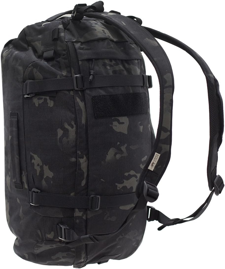 Tasmanian Tiger TT Duffel 45 L Taktische Reise-Tasche Duffel Bag für Herren mit Rucksack-Funktion und Molle-System, abschließbar, 45l Volumen
