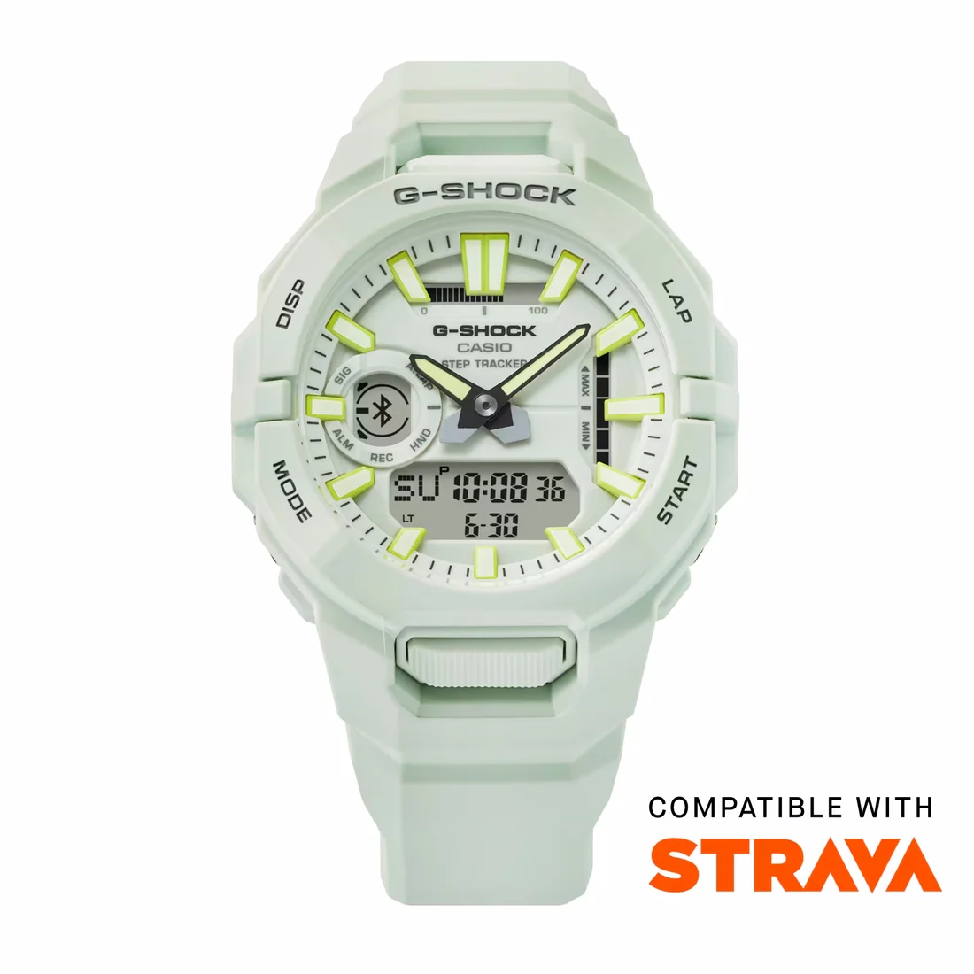 Orologio G-Shock GBA-950-7AER bianco per running