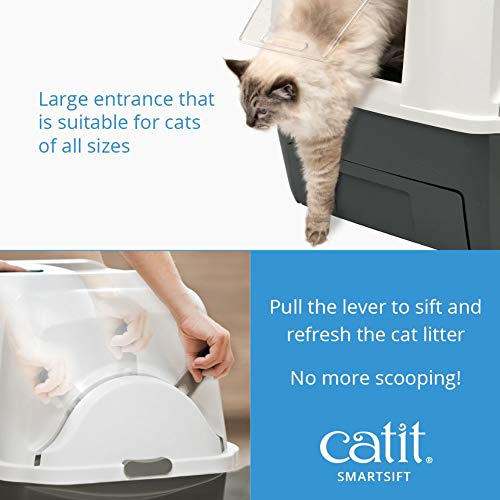 Casetta da toilette Catit Cat Smatsift : Amazon.it: Prodotti per animali domestici